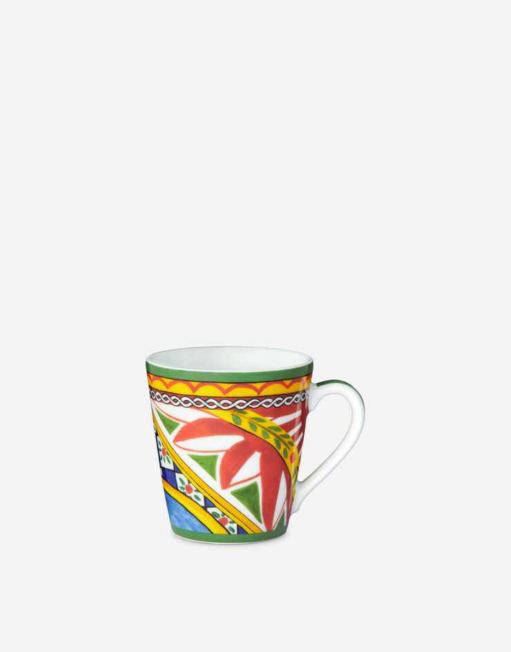 Dolce & Gabbana Mug aus Porzellan Mehrfarbig TC0096TCA16