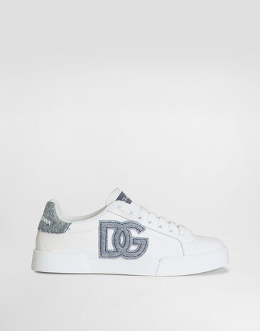 Dolce & Gabbana Calfskin Portofino Light sneakers Transparent rose VG4493VP884