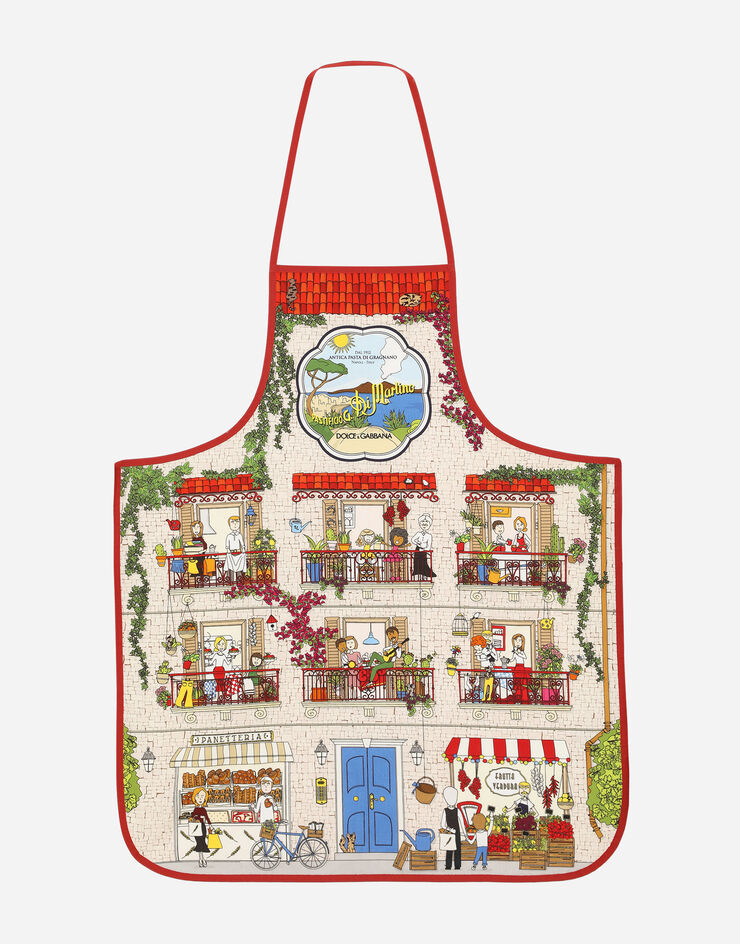 Dolce & Gabbana CASA ITALIANA - Gift Box made of 5 types of pasta and Dolce&Gabbana apron Multicolor PS7000RES10