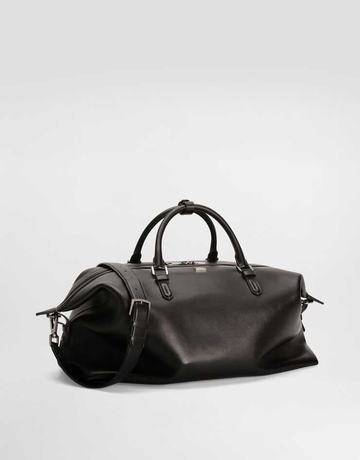 Dolce & Gabbana Calfskin duffel bag Black BM2352AV956