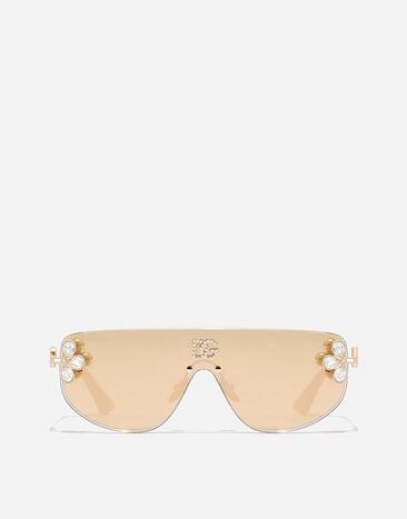 Dolce & Gabbana DG Crystals Sunglasses Gold VG2333VM203