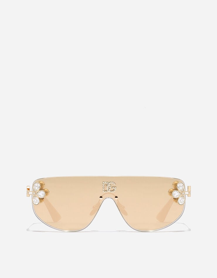 Dolce & Gabbana DG Crystals Sunglasses Gold VG2333VM203