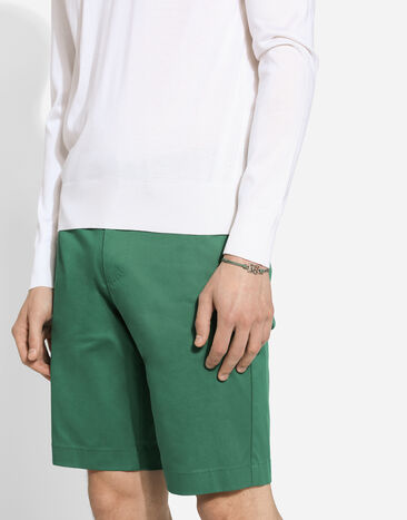 Dolce & Gabbana Cord bracelet with DG logo Green WBP5L1W1111