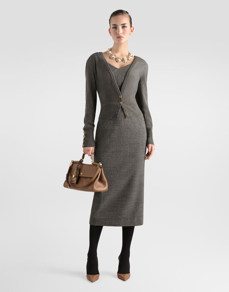 Dolce & Gabbana 羊毛修身连衣裙 多色 F620KTFMBAS