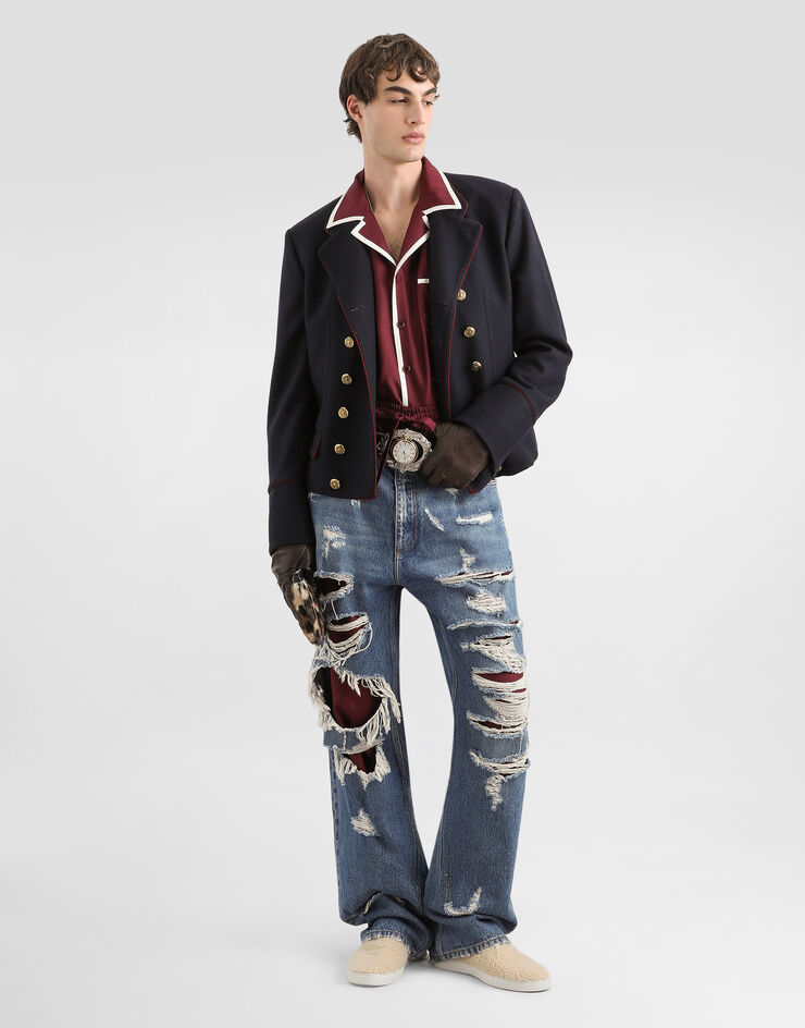 Dolce & Gabbana Vanity silk twill trousers Dolce & Gabbana Vanity silk twill trousers GP24AZFU1XB