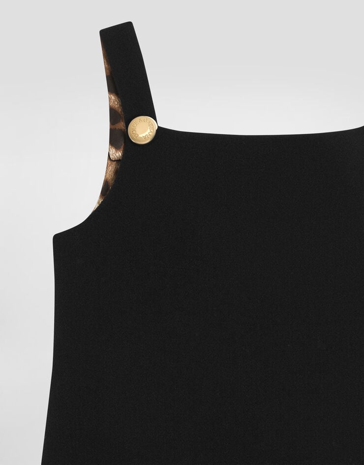 Dolce & Gabbana Wool crêpe dress Black L54DO3FU2TZ