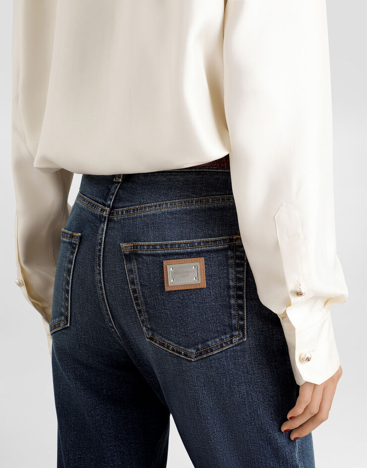 Dolce & Gabbana 5-pocket denim trousers Multicolor FTDNODG8PT6