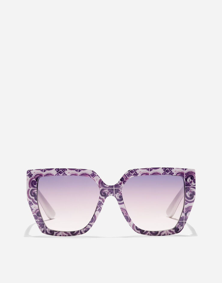 Dolce & Gabbana Maiolica viola sunglasses Violet maiolica print VG4438VP9U6