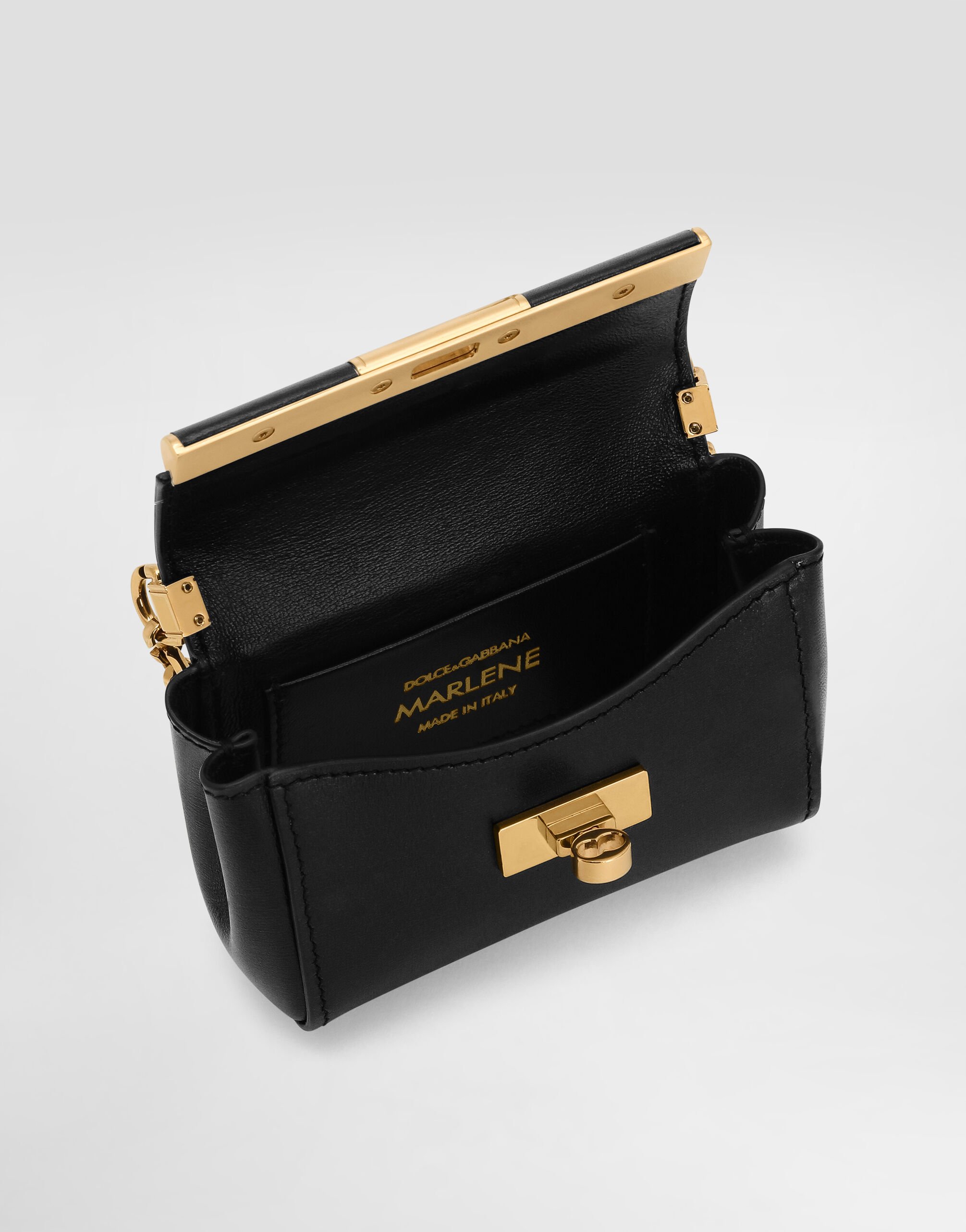 Marlene micro bag in Black for Women | Dolce&Gabbana® US Marlene micro bag in Black for Women | Dolce&Gabbana® US