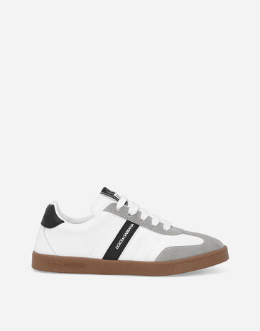 Dolce & Gabbana DG Original calfskin low-top sneakers with Dolce&Gabbana logo White DA5163AB309