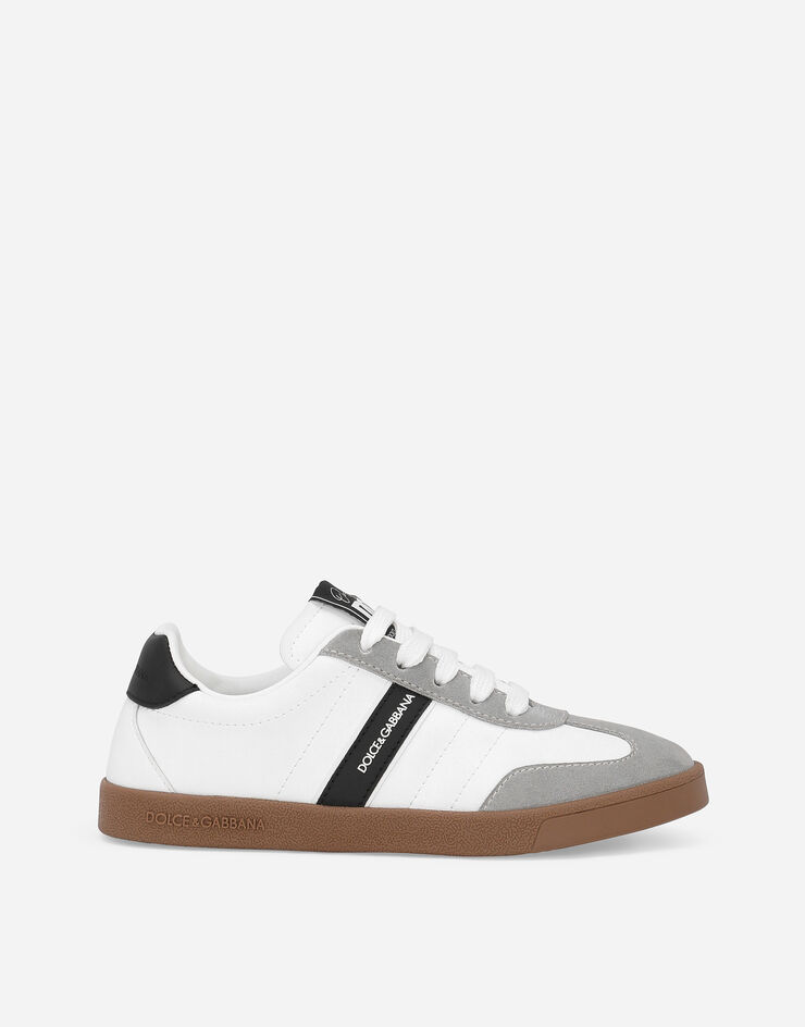 Dolce & Gabbana DG Original calfskin low-top sneakers with Dolce&Gabbana logo White DA5226A7185