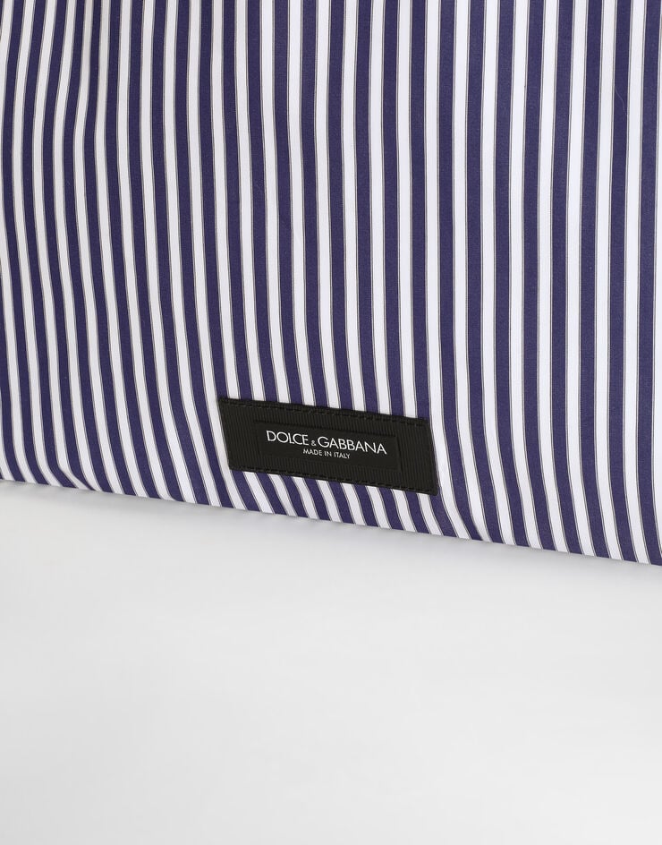 Dolce & Gabbana Essenza poplin shopping bag Multicolor BM2658A0759