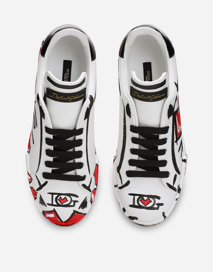 Dolce & Gabbana 限量版 Portofino 运动鞋 - 男士 多色 CK1563B5991