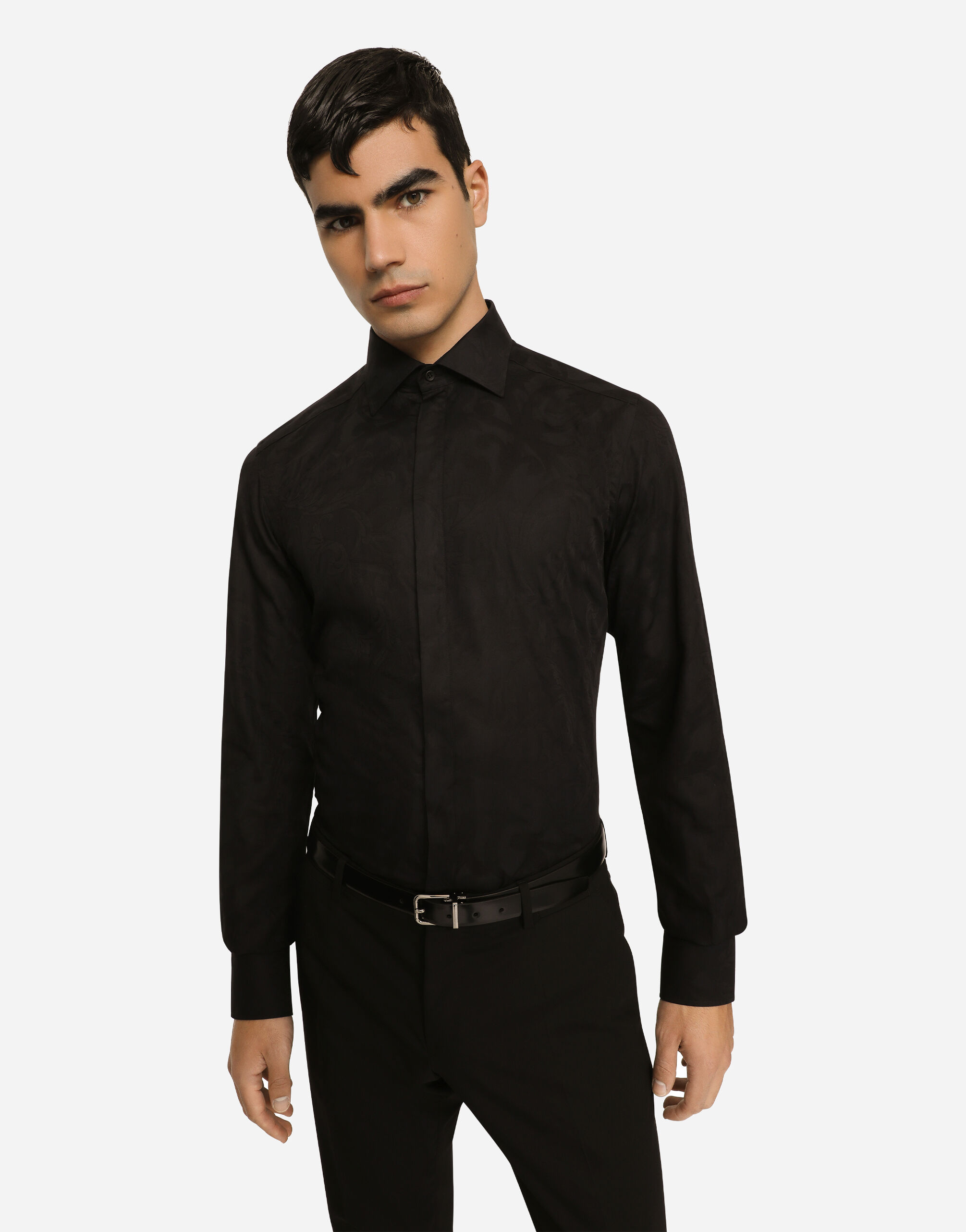 Dolce gabbana deals gold shirt