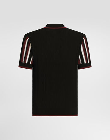 Dolce & Gabbana Cotton polo shirt Multicolor GXZCFZJBCKJ