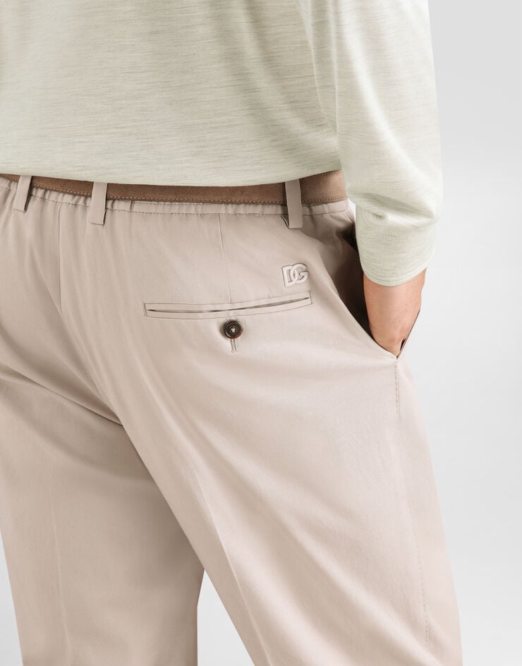 Dolce & Gabbana Cotton trousers Green GW13EZGK407