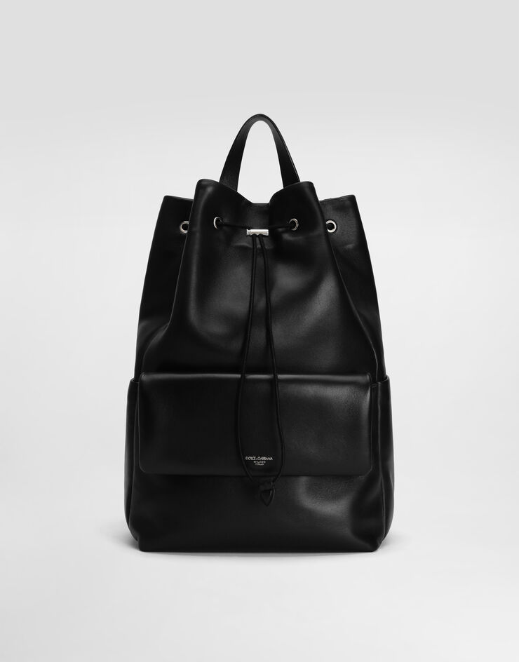 Dolce & Gabbana حقيبة ظهر من نابا جلد العجل أسود BM2433AF984