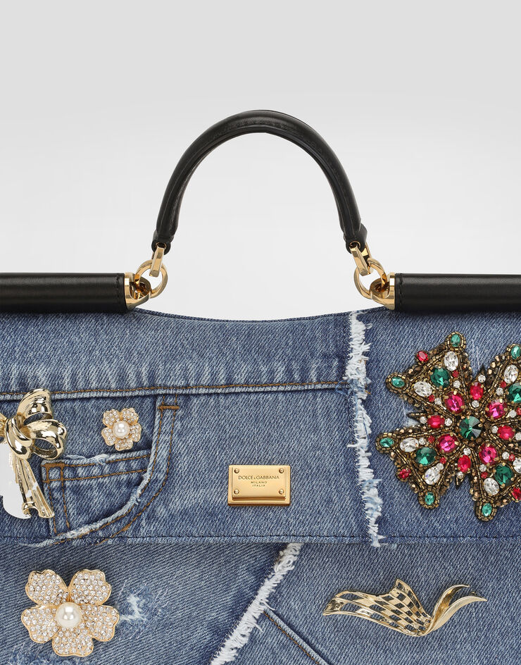 Dolce & Gabbana My Sicily denim handbag Multicolor BB7782BG682