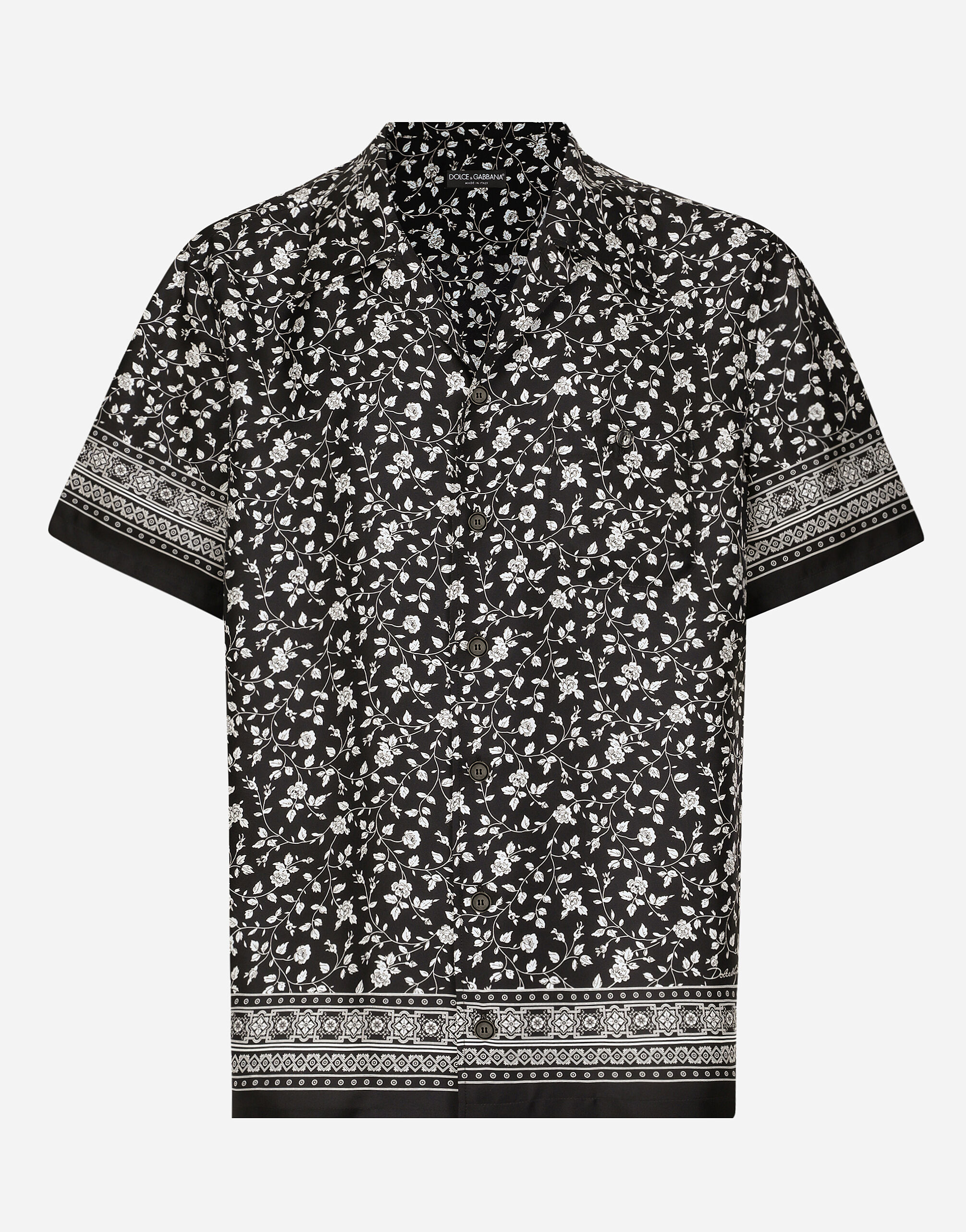 【Dolce&Gabbana】スウェットシャツ ハワイプリント リゾート Dolce & Gabbana ハワイアンプリントスウェットシャツ