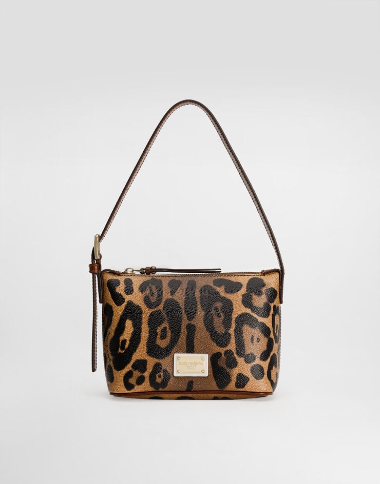 Dolce & Gabbana Leopard-print Crespo DG shoulder bag Multicolor BB7344AW384