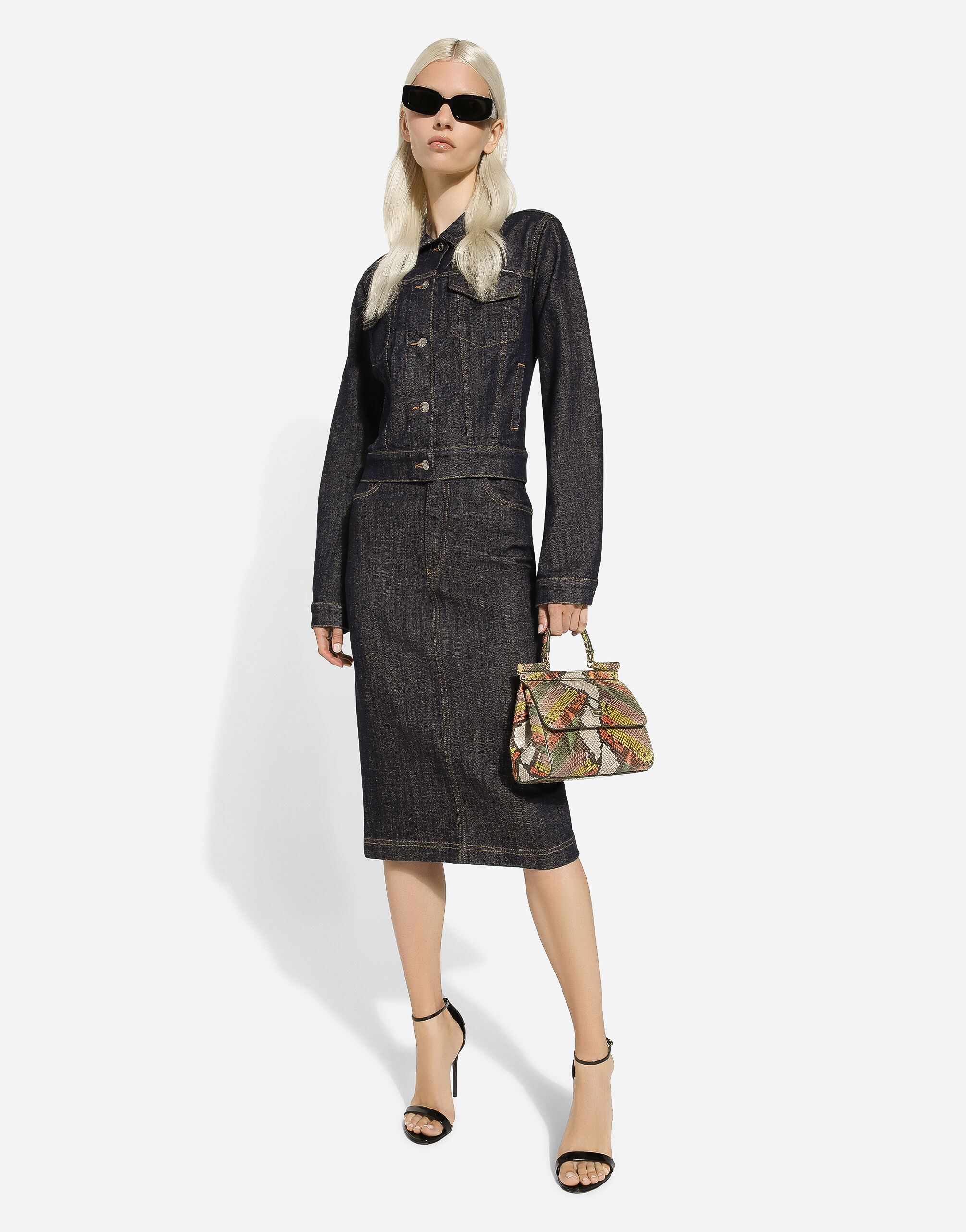 Denim midi skirt Dolce Gabbana
