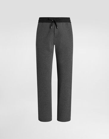 Dolce & Gabbana Double-faced trousers Grey GP1P9THUML9