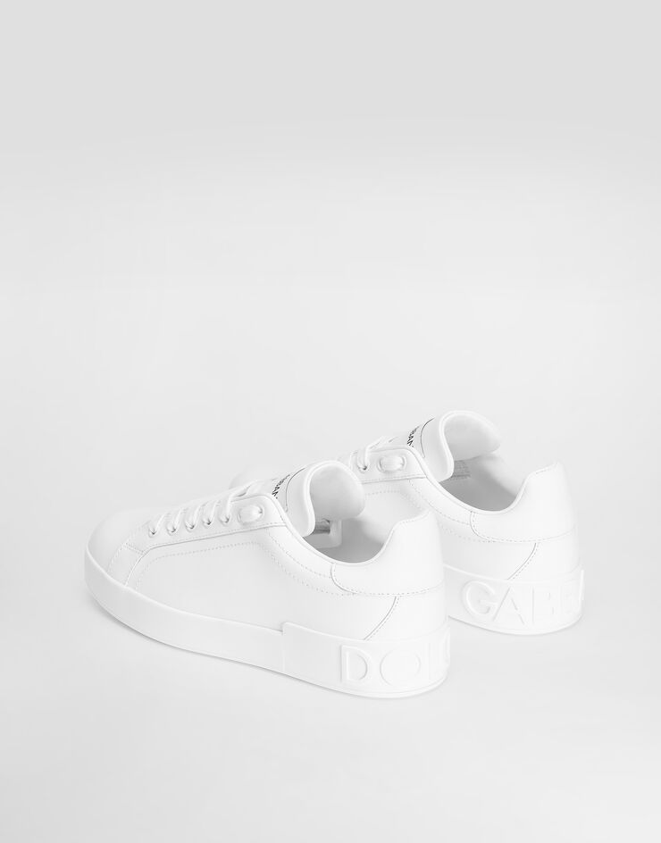 Dolce & Gabbana Portofino 小牛皮运动鞋 白 CK1544A1065