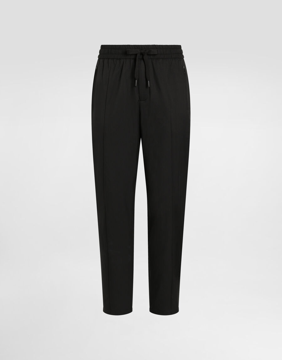 Light nylon jogging pants