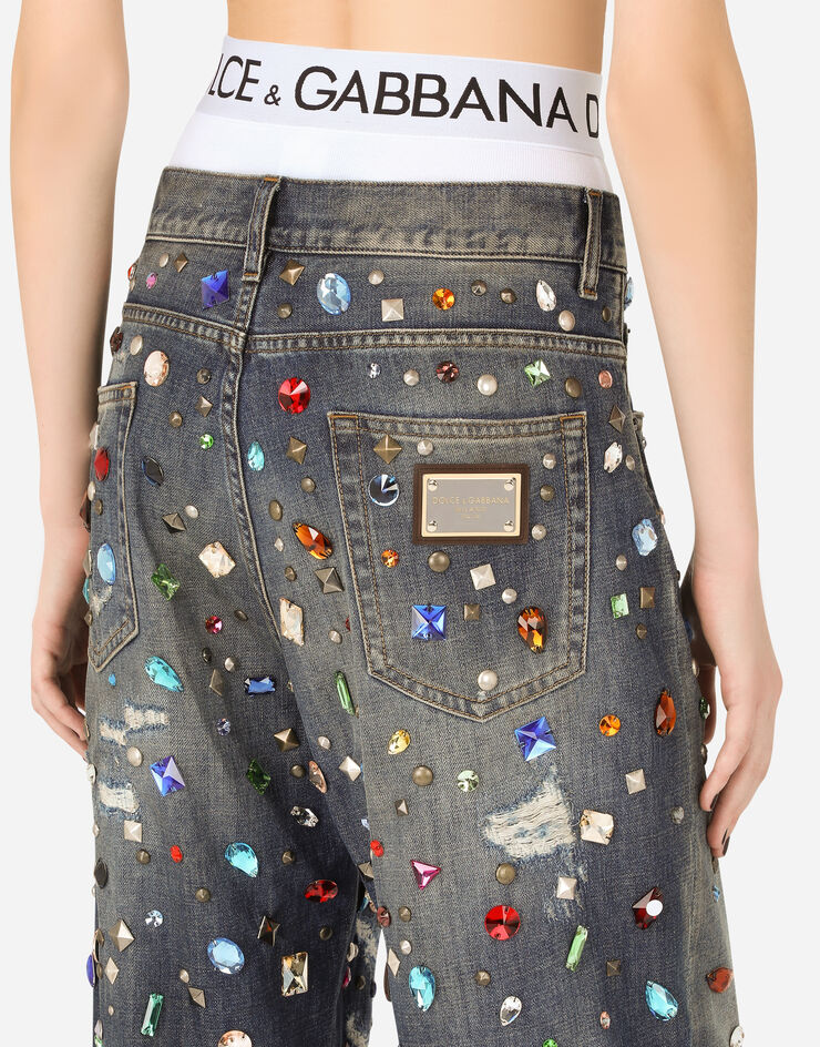 Dolce & Gabbana PANTALONE 5 TASCHE Multicolore FTCGNZGEZB0