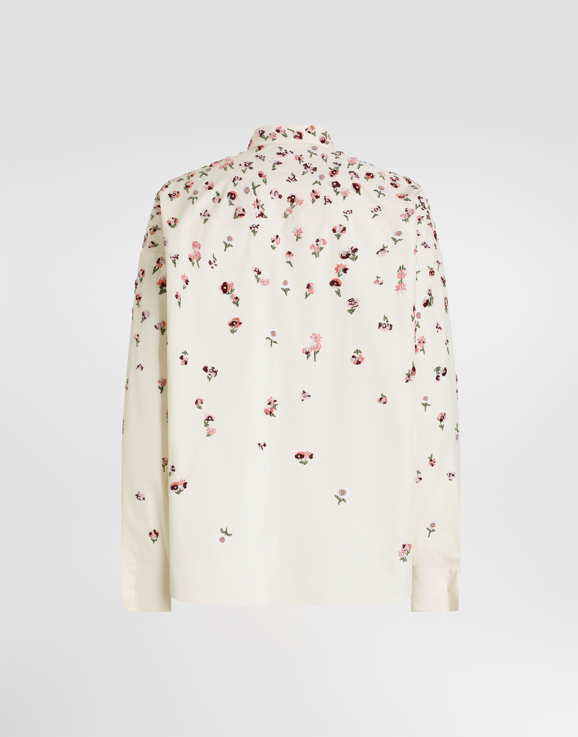 Cotton shirt with embroidery