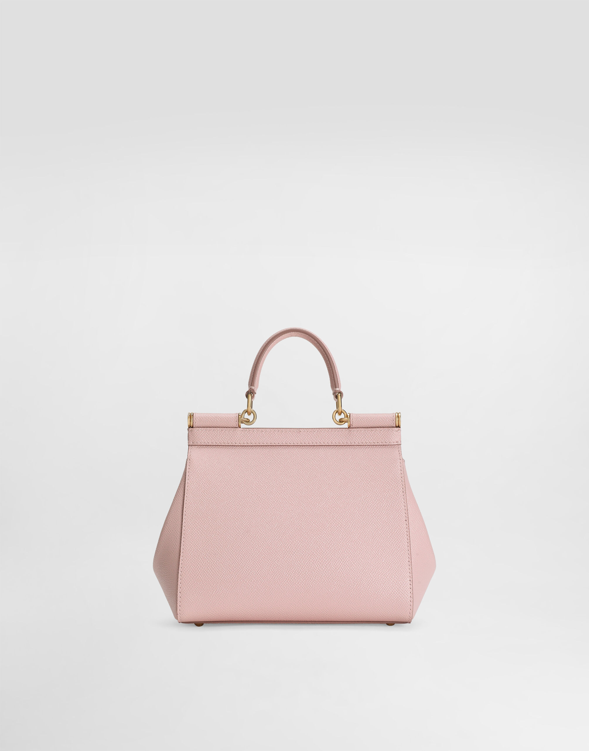 Small Sicily handbag in dauphine calfskin in Pink for Women