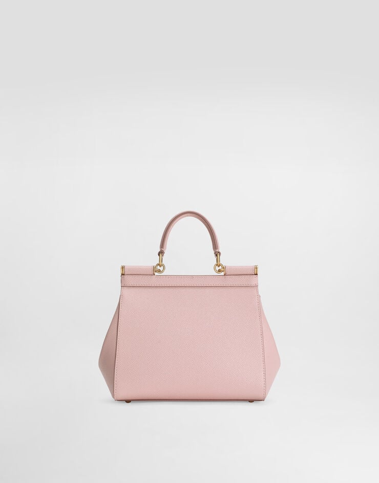 Dolce & Gabbana Petit sac à main Sicily en veau Dauphine Dolce & Gabbana Petit sac à main Sicily en veau Dauphine Pink BB6003B1001