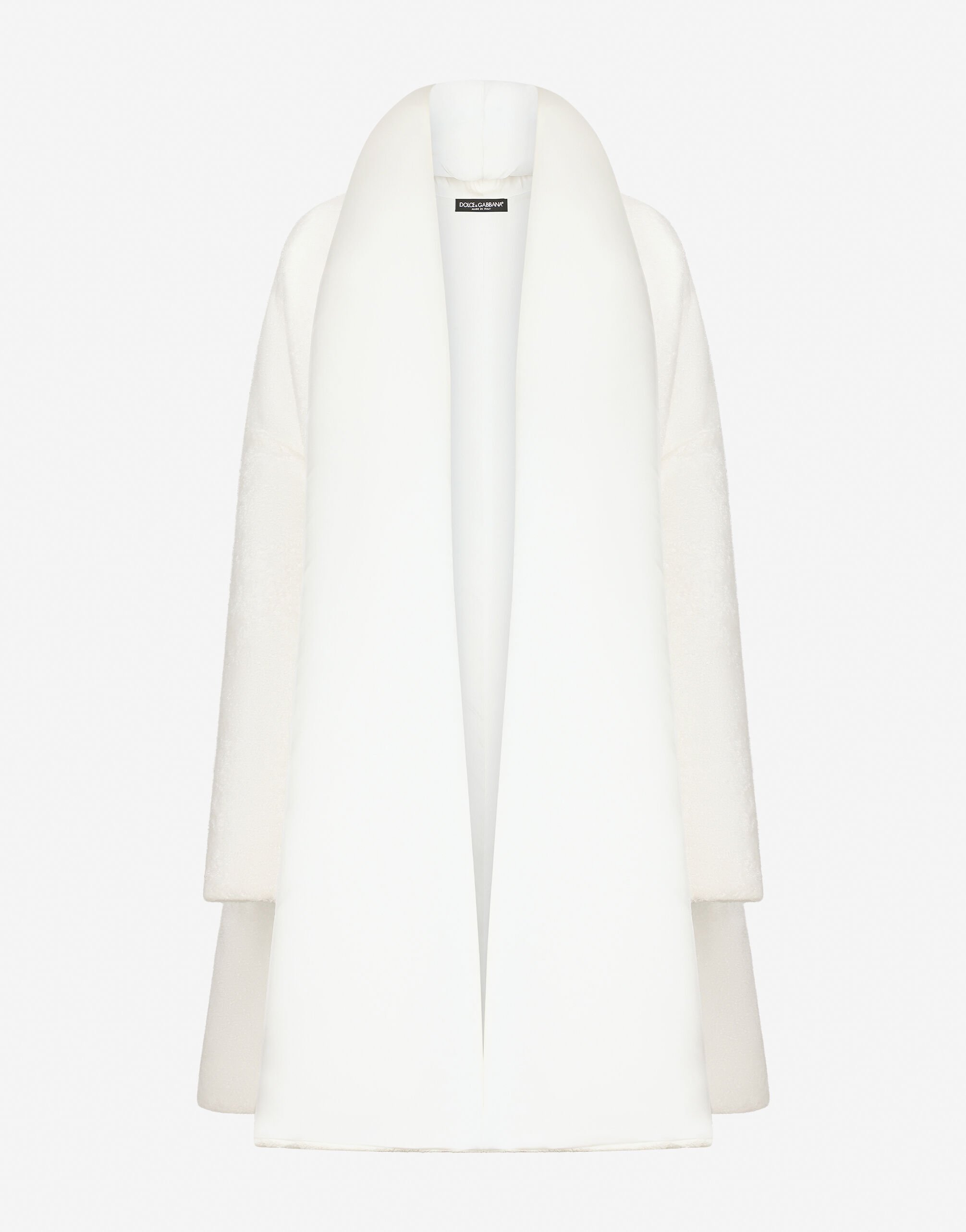 Dolce & Gabbana KIM DOLCE&GABBANA Terrycloth coat White F0C3RTHJMOK