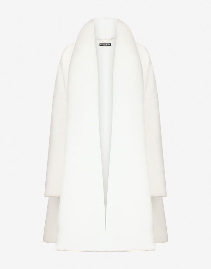 Dolce & Gabbana KIM DOLCE&GABBANA Terrycloth coat White F0C7RTHU7OC