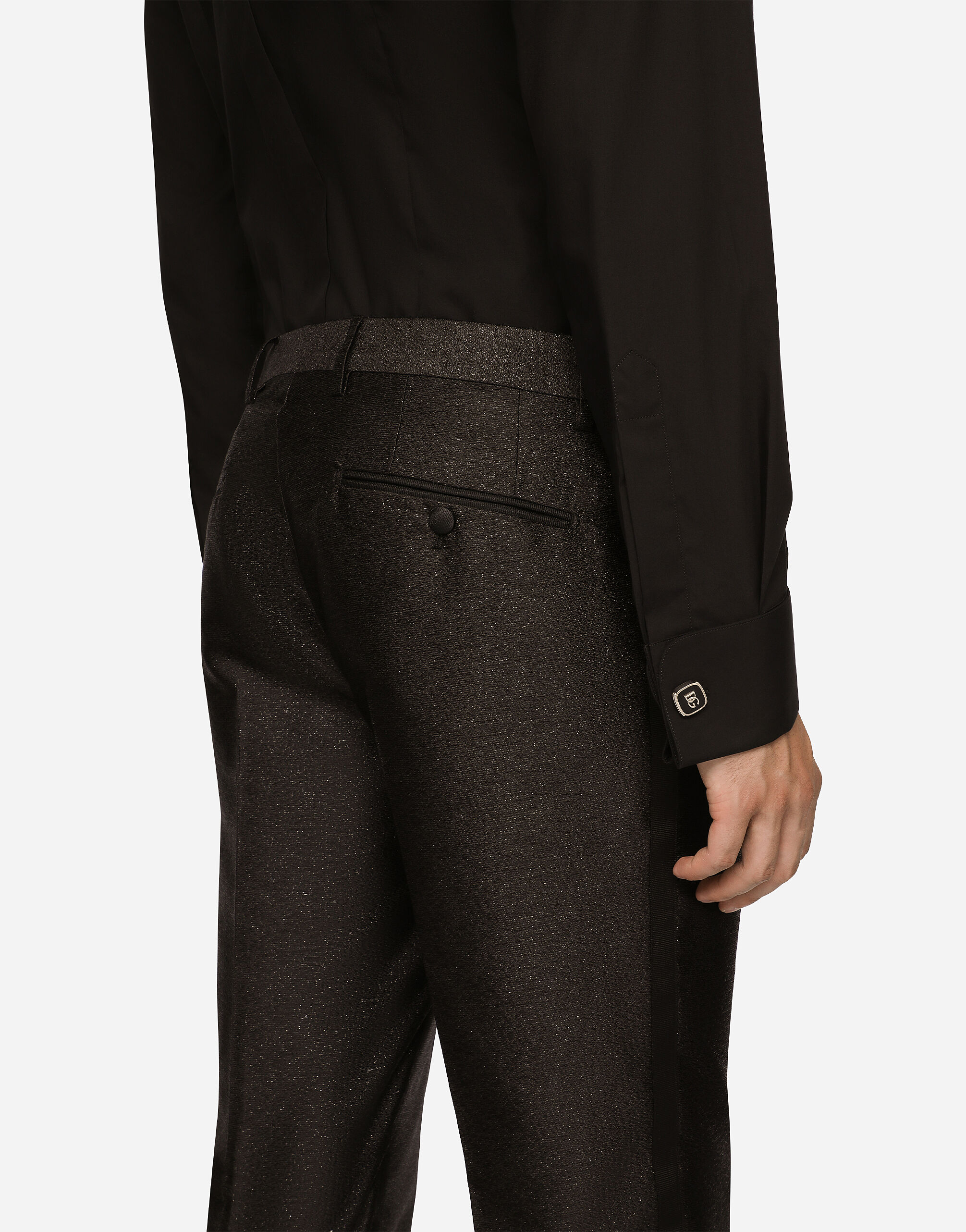 商品画像：DOLCE-GABBANA-Logo-Leather-Low 4