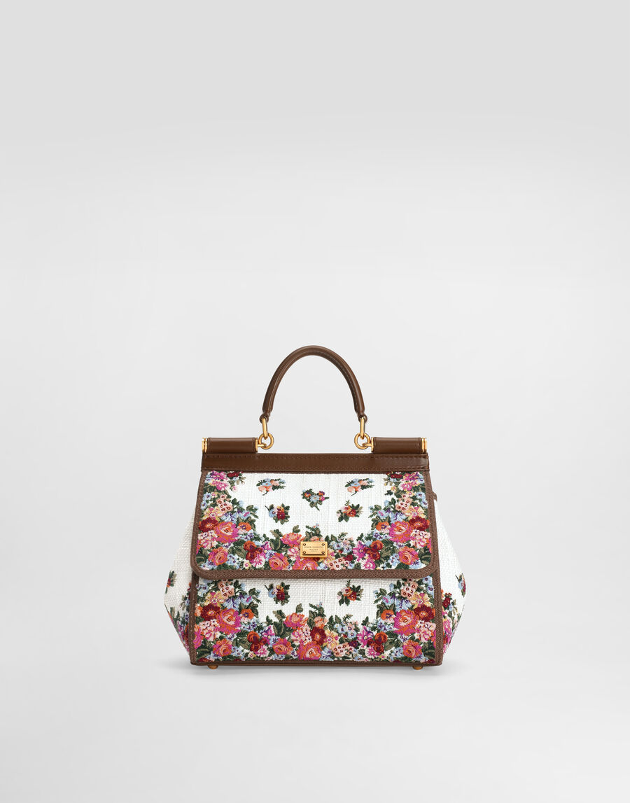 Sicily medium embroidered handbag