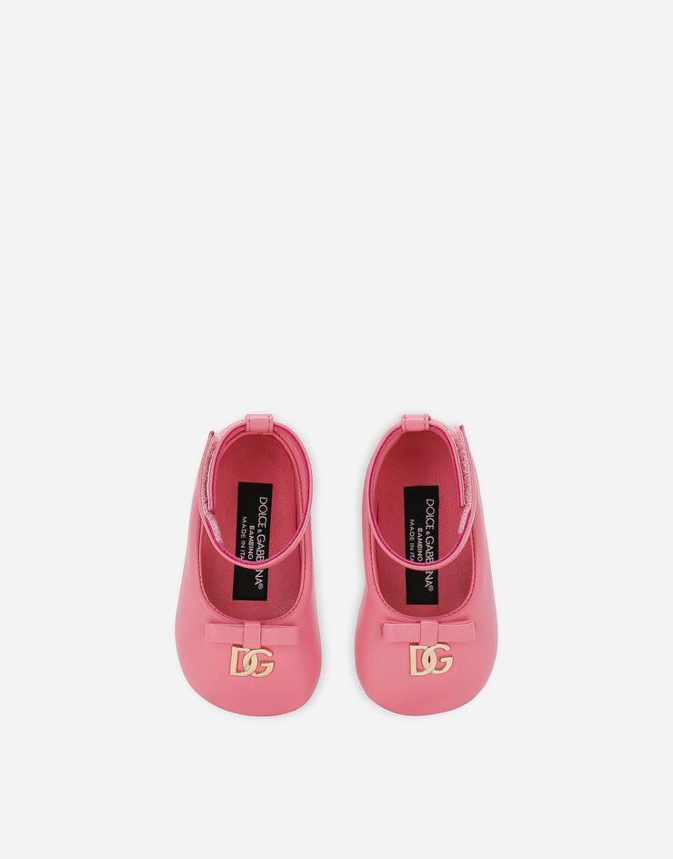 Dolce & Gabbana バレリーナシューズ ナッパ ピンク DK0065AB793
