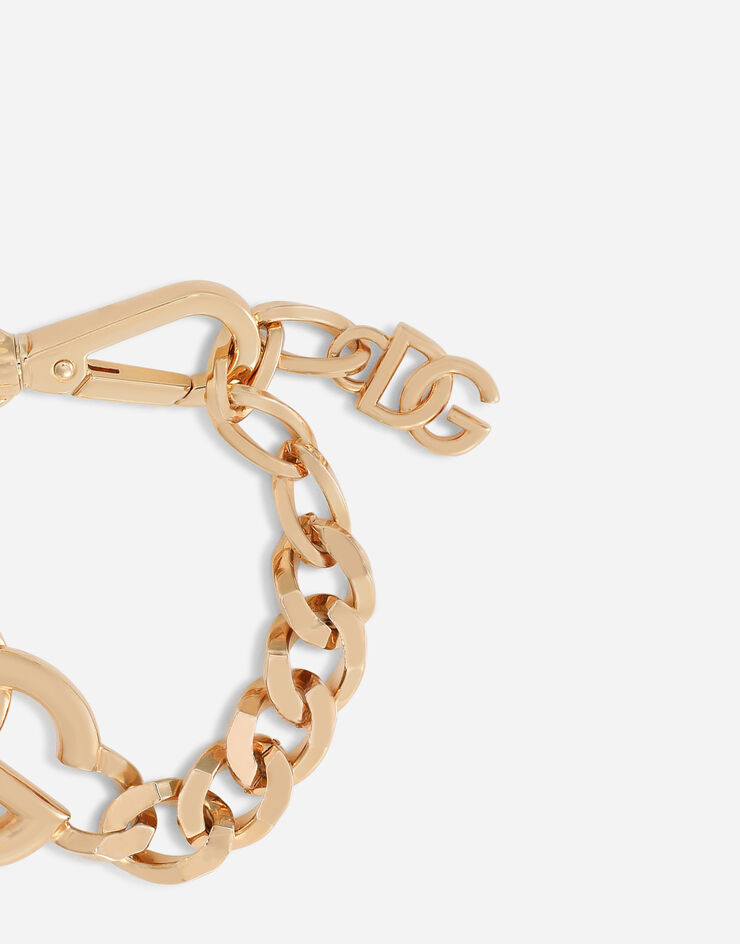 Dolce & Gabbana Link bracelet with DG-logo Gold WBN5L1W1111