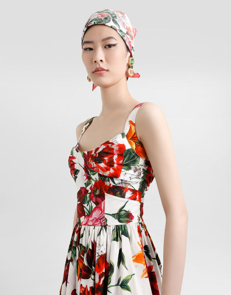 Dolce & Gabbana Flower-print dress Print F6TVJTHS5TQ