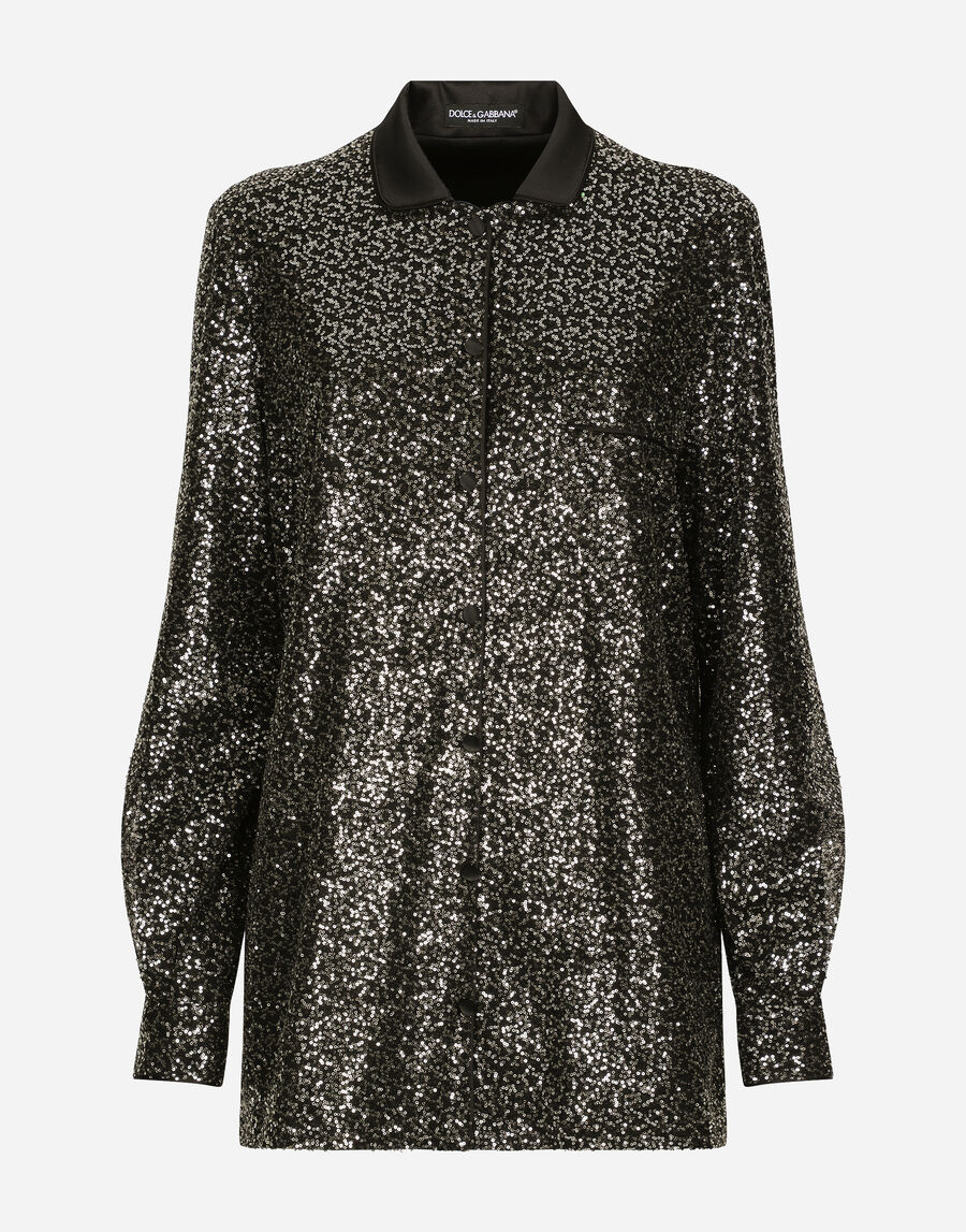 Sequined shirt