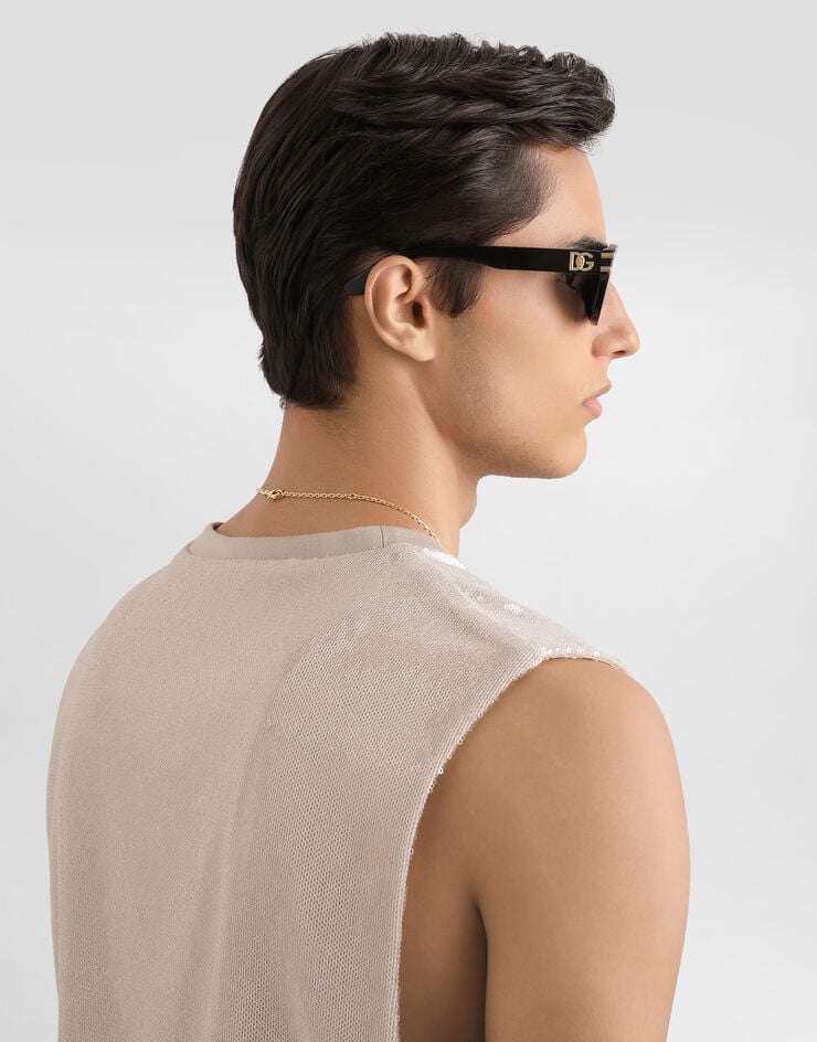 Dolce & Gabbana Sequin tank top Dolce & Gabbana Sequin tank top Beige G8TJ9TFLSIM