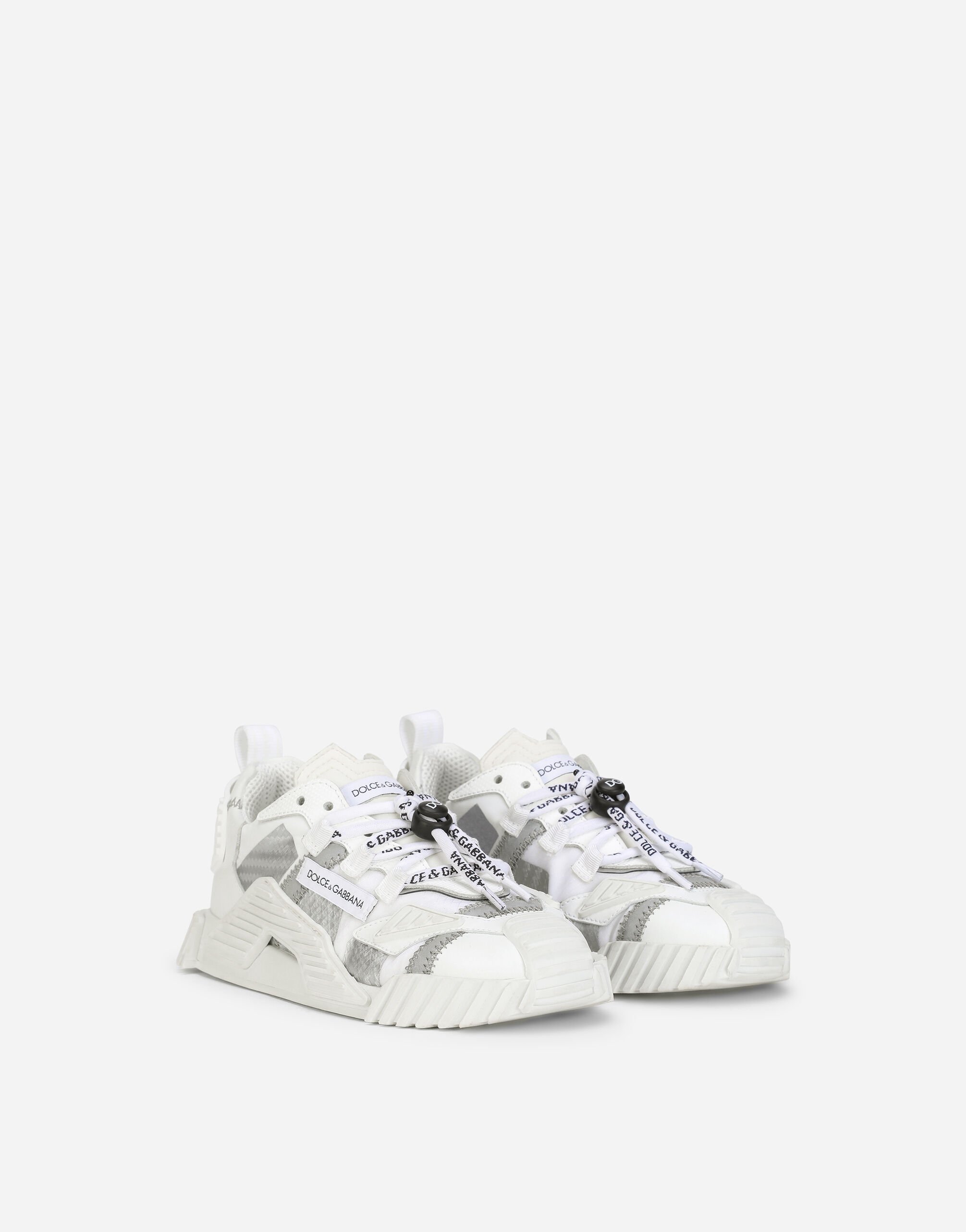 DOLCE & GABBANA レスフリフ O2F01TONO67 N0000 Reflective fabric NS1 sneakers in White for Men