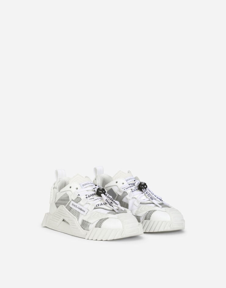 Dolce & Gabbana Sneaker NS1 in tessuto catarifrangente Bianco DA0974AO224