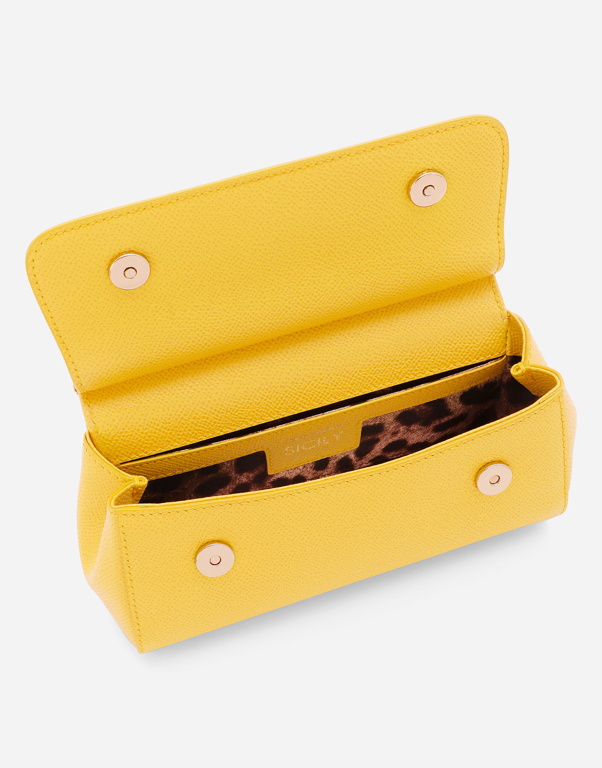 Small Sicily handbag in Yellow for Women | Dolce&Gabbana® US