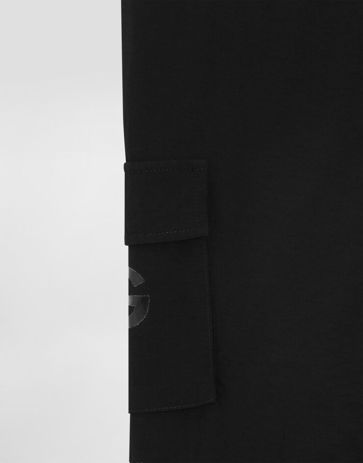 Dolce & Gabbana DG logo nylon trousers Black L4JPLNG7PVL