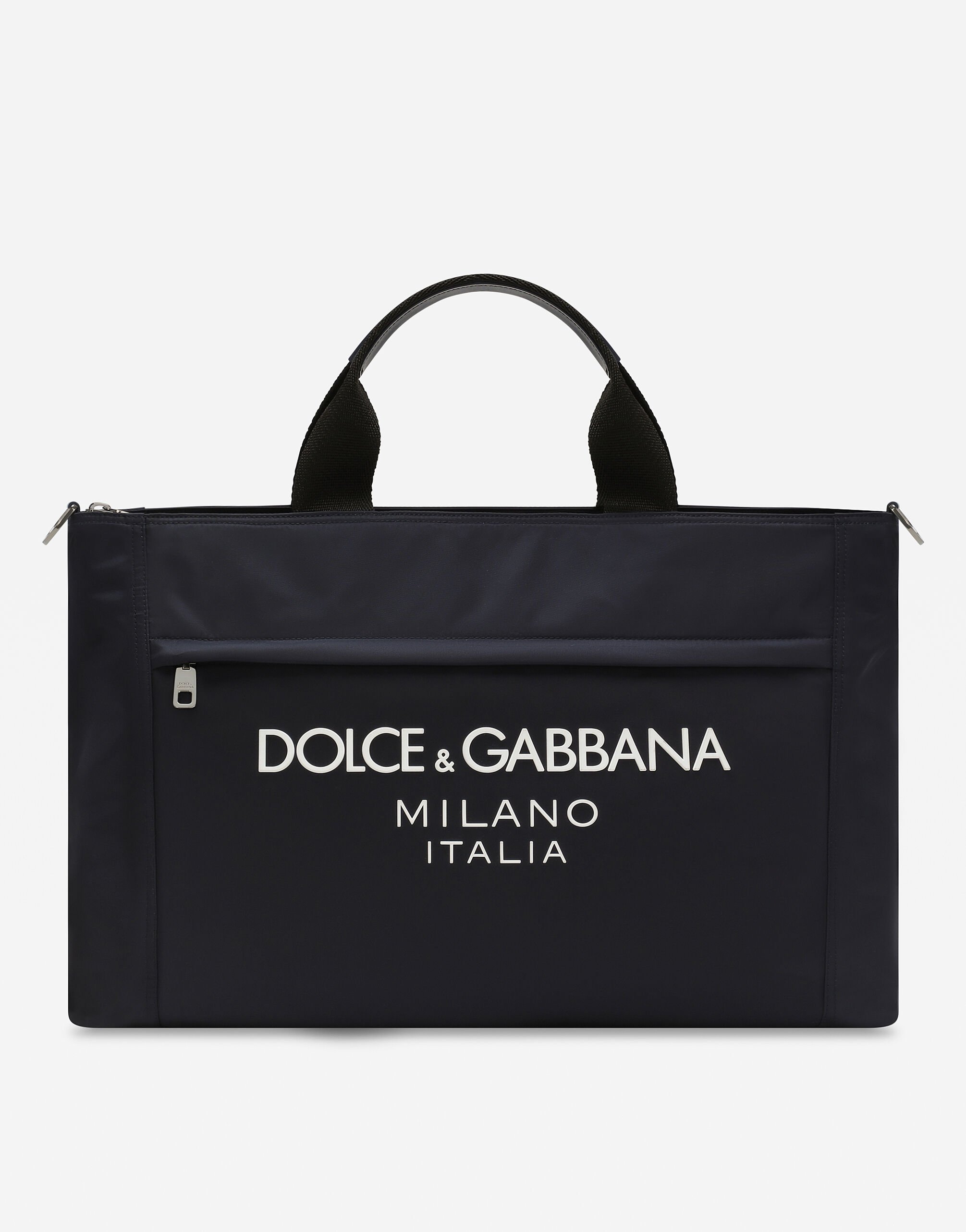 Dolce & Gabbana Reisetasche aus Nylon Braun BM2331A8034