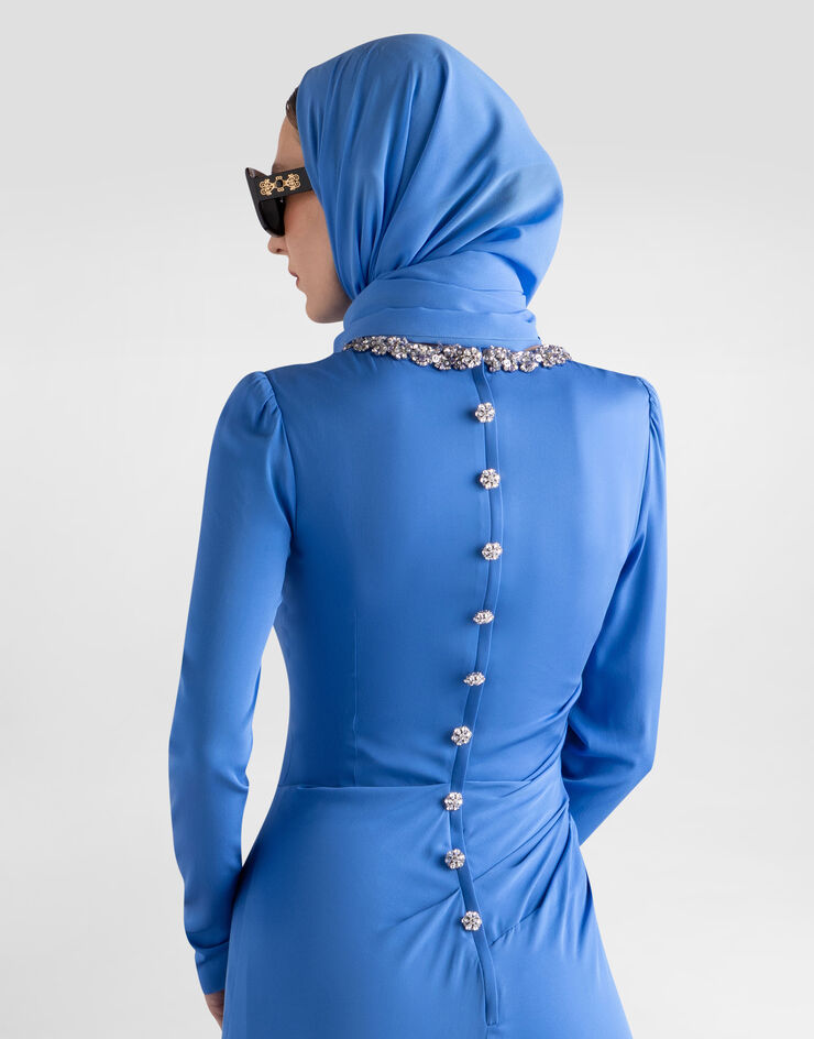 Dolce & Gabbana Embroidered dress Multicolor I6AF2ZGDDQA