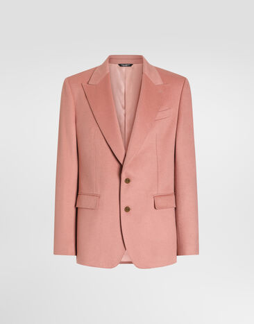 Dolce & Gabbana Sicilia light single-breasted cashmere jacket Dolce & Gabbana Sicilia light single-breasted cashmere jacket G2TV4THU2BZ