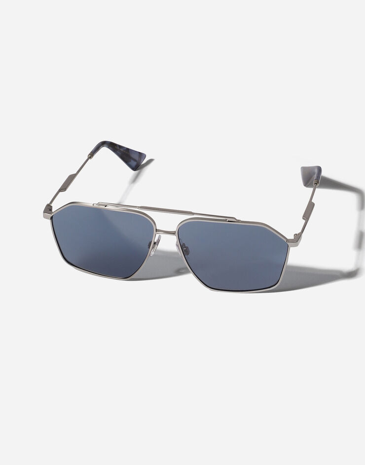 Dolce & Gabbana Солнцезащитные очки Stefano синий VG2303VM480