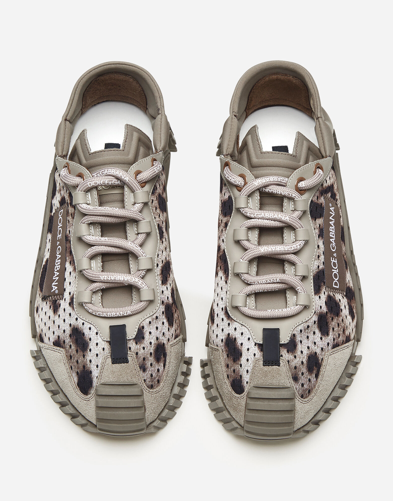 NS1 slip on sneakers in mixed materials
